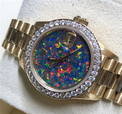 opal rolex|rolex stone dial.